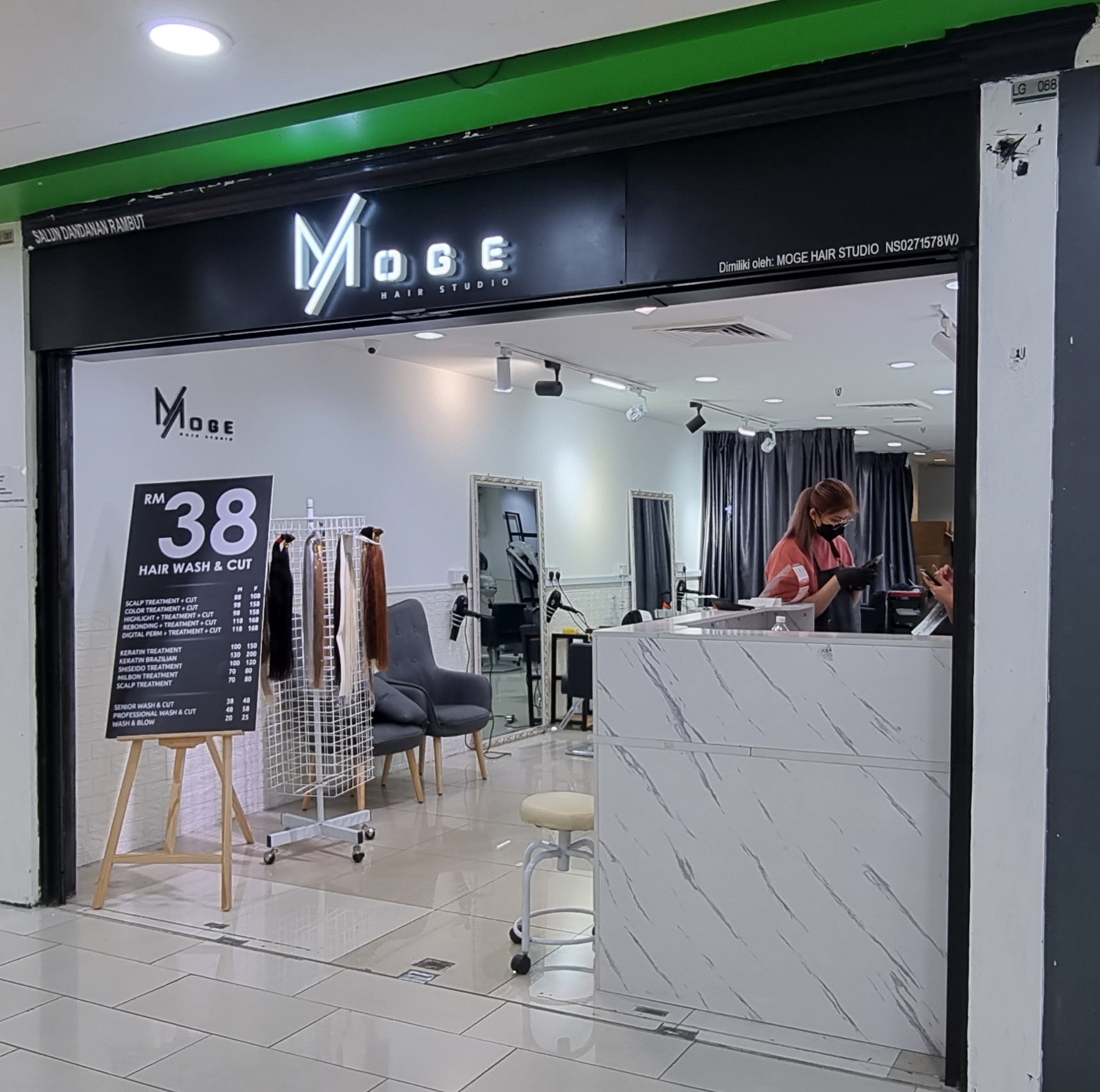 Moge Hair Studio Sungei Wang Plaza Moge Hair Studio Sungei Wang Plaza